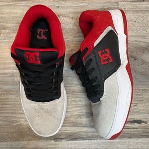 DC Central Red Skate Shoes